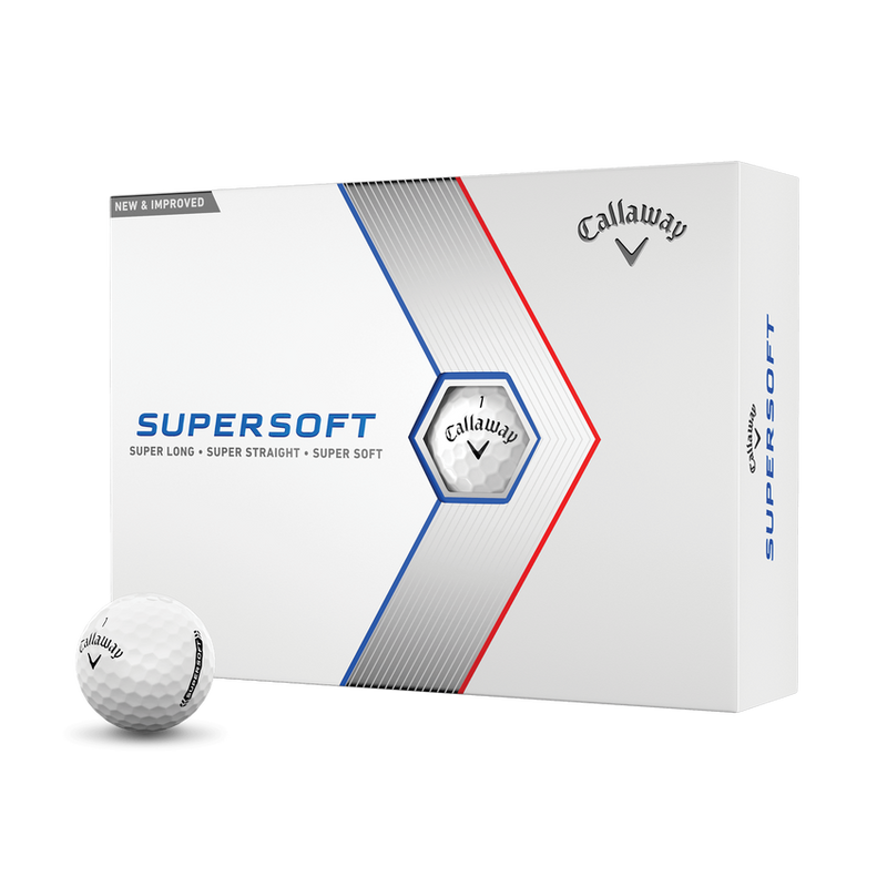 Callaway Supersoft Balls White (Dzn)