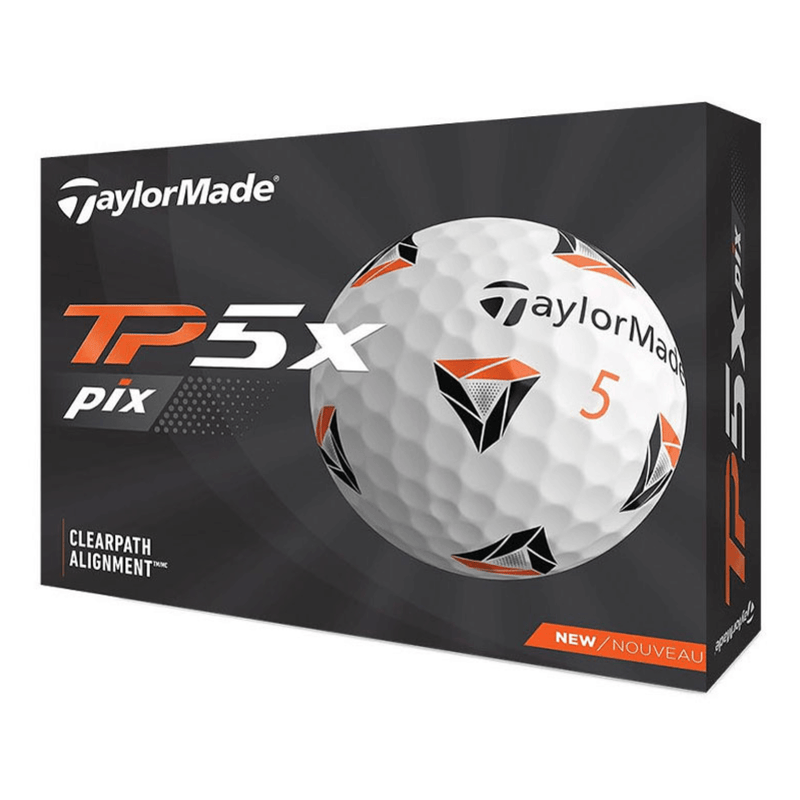 TaylorMade TP5x Pix Golf Balls - Dozen