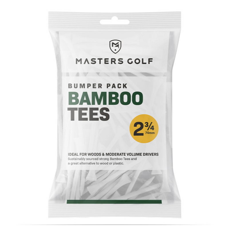 Masters 2 3/4" Bamboo Golf Tees - 110 Pack