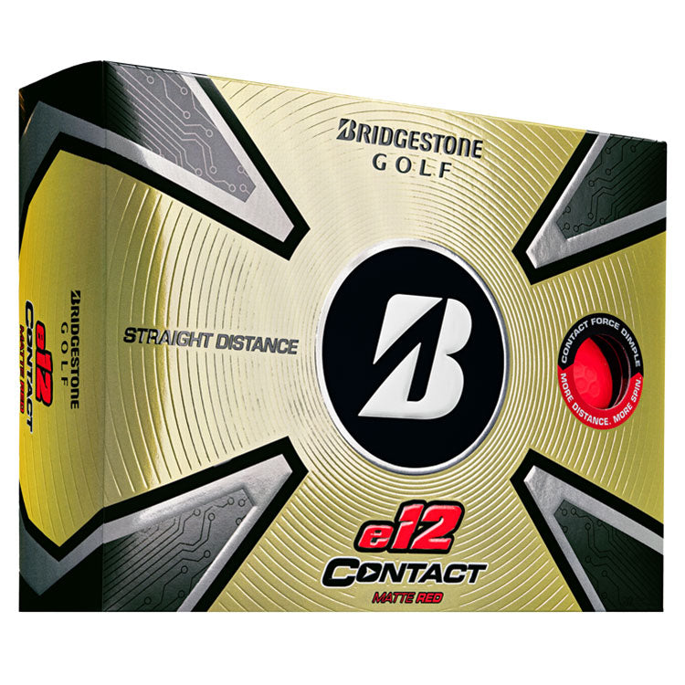 Bridgestone E12 Soft Red Balls (Dozen)