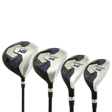 Ben Sayers M8 Stand Bag Package (Black) Graphite Woods & Steel Irons - 0