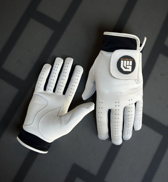 Get a Grip Premium Leather LH Gloves (Triple Pack)