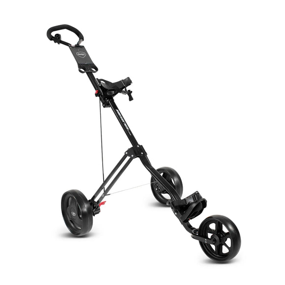 Masters Series 3 Wheel Push Trolley Black