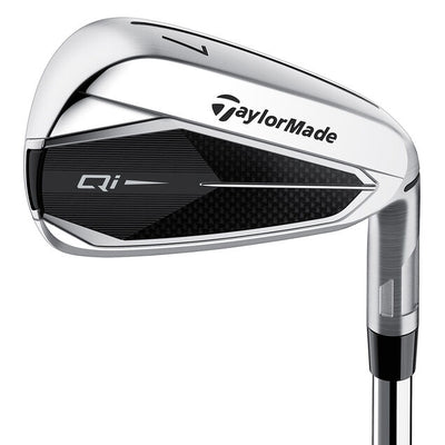 Taylormade Qi Steel Irons, 4-PW, Stiff - (7-irons) - 0
