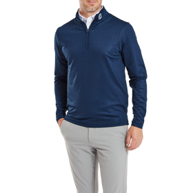 Footjoy Glen Plaid Print Midlayer