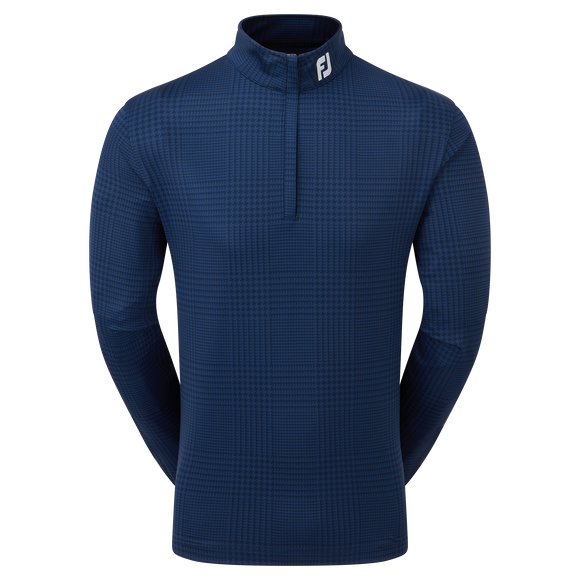 Footjoy Glen Plaid Print Midlayer
