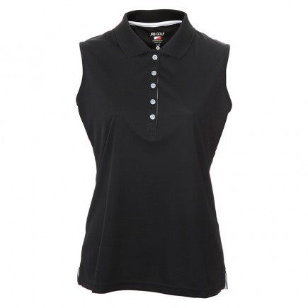 JRB LADIES PIQUE SLEEVELESS SHIRT