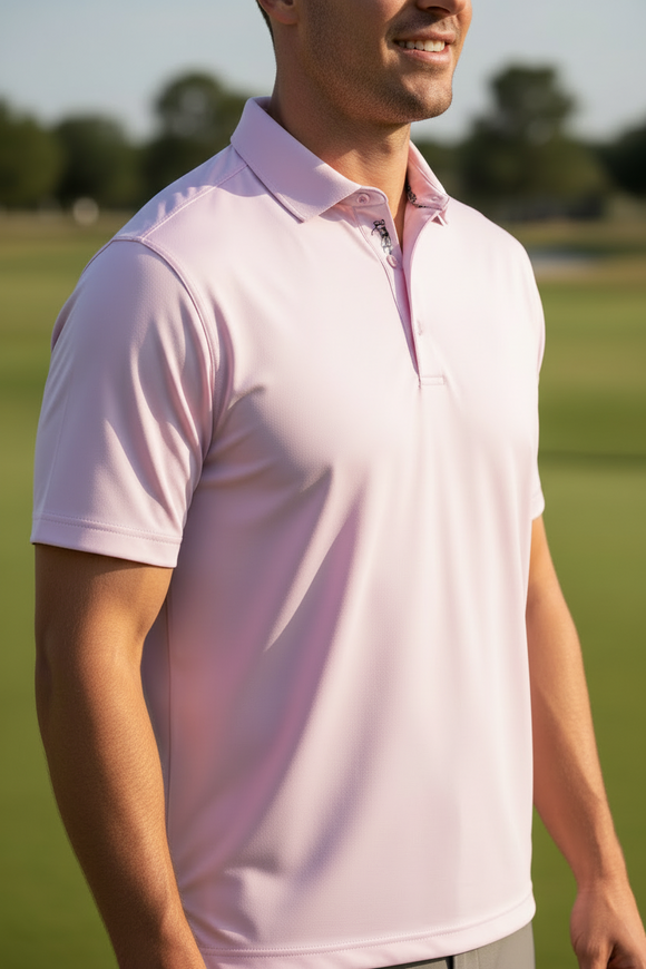 Bobby Jones Jersey Performance Solid Polo Shirt - Orchid Bouquet