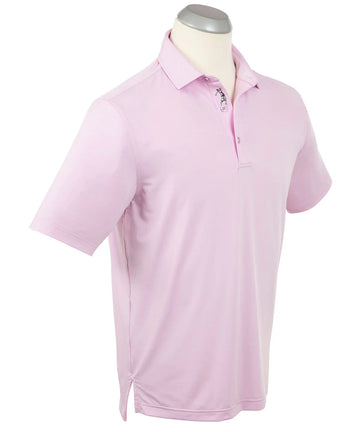 Bobby Jones Jersey Performance Solid Polo Shirt - Orchid Bouquet - 0