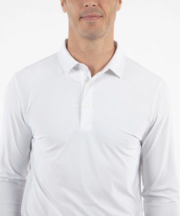 Bobby Jones Performance Balata Long Sleeve Polo - 0