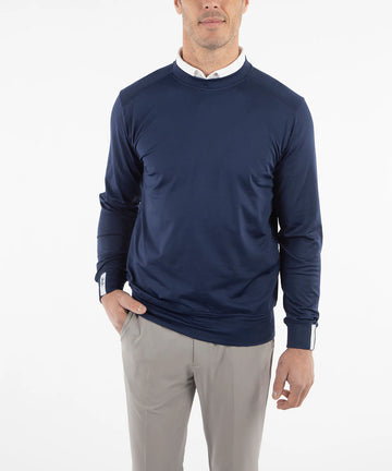 Bobby Jones Scorecard Long Sleeve Crewneck - 0