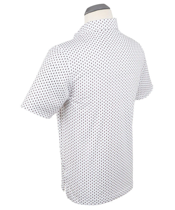 Bobby Jones Sail Boat Print Polo