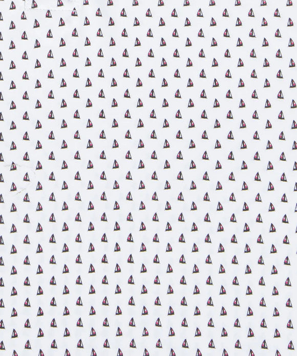 Bobby Jones Sail Boat Print Polo