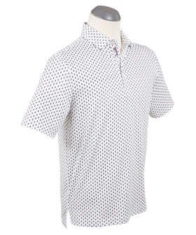 Bobby Jones Sail Boat Print Polo - 0