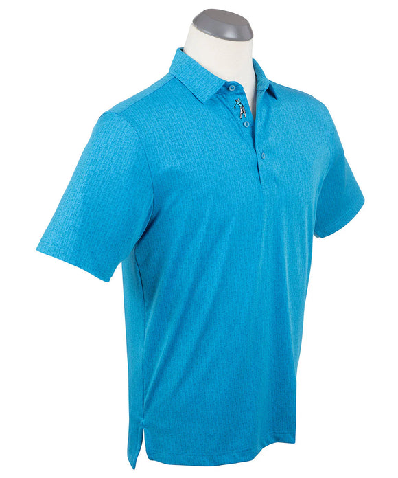 Bobby Jones Golfman Print Jersey Polo