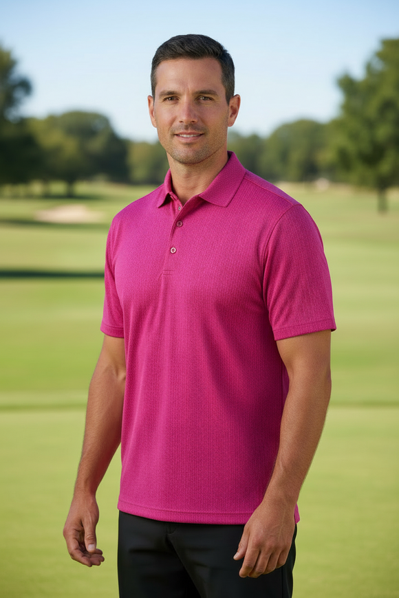 Bobby Jones Golfman Print Jersey Polo