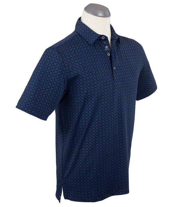 Bobby Jones Performance Geo Nautical Polo