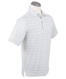 Bobby Jones Performance Golf Cart Print Polo black-2