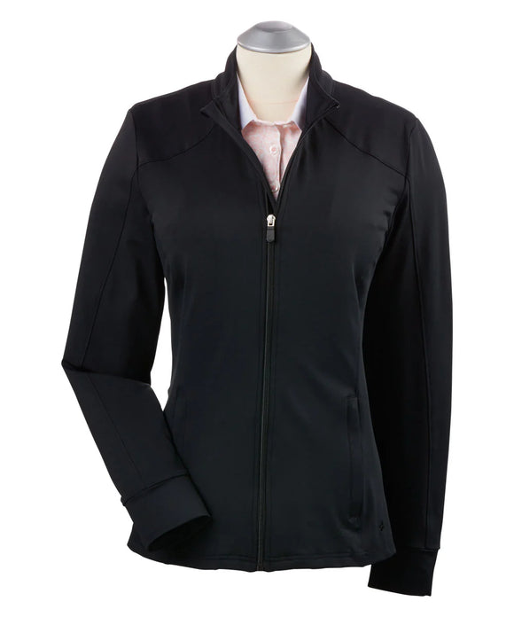 Bobby Jones Clover XH20 Ladies Full Zip Tech Jacket - Black