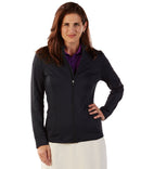 Bobby Jones Clover XH20 Ladies Full Zip Tech Jacket - Black-1