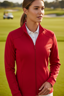 Bobby Jones Clover XH20 Ladies Full Zip Tech Jacket - Cambridge Red-1