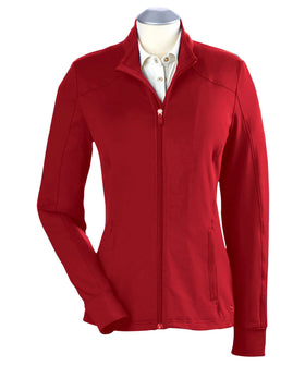 Bobby Jones Clover XH20 Ladies Full Zip Tech Jacket - Cambridge Red - 0