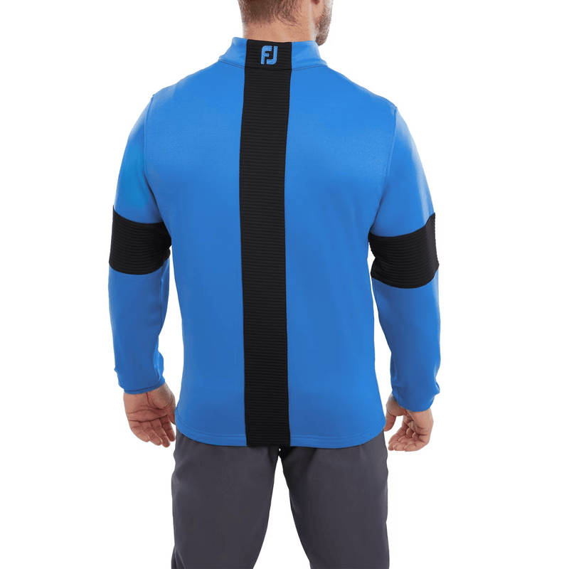 Footjoy Ribbed Chill-Out XP Pullover (Sapphire/Black)