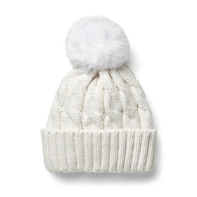 JRB Ladies Bobble Hat (White)