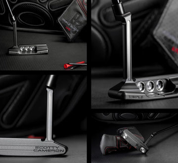 Scotty Cameron Triple Black Newport 2 Long Neck Putter (2024 Limited Edition) - 0