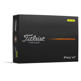 Titleist Pro V1 Balls - Yellow