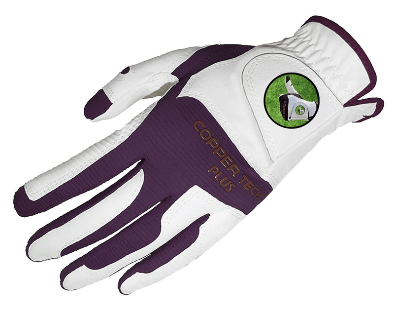 Coppertech Ladies Glove (White/Purple)