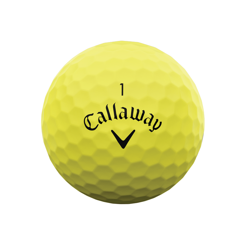 Callaway Supersoft Balls Yellow (Dzn)