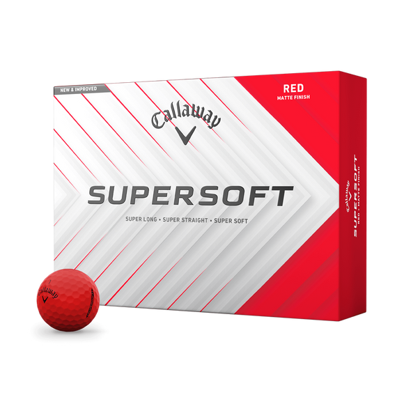 Callaway Supersoft Balls - Red