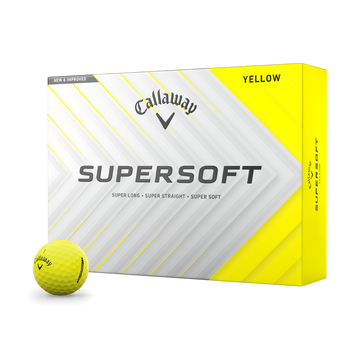 Callaway Supersoft Balls - Yellow