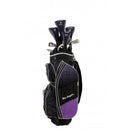 Ben Sayers M8 Ladies/Youth Cart Bag Package (Purple)-1