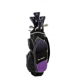 Ben Sayers M8 Ladies/Youth Cart Bag Package (Purple)
