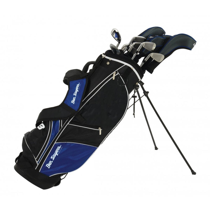Ben Sayers M8 Left-Hand Stand Bag Package Set (Blue)
