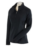 Bobby Jones Clover XH20 Madeleine 1/4 Zip Midlayer - Black-2