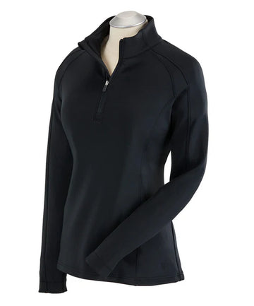 Bobby Jones Clover XH20 Madeleine 1/4 Zip Midlayer - Black - 0