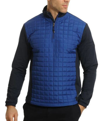 Island Green 1/4 Zip Quilted Top Layer - 0