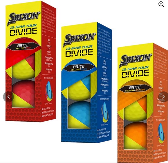 Srixon Q Star Tour Divide Ball