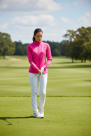 Bobby Jones Clover XH20 Ladies Full Zip Tech Jacket - Flamingo-1