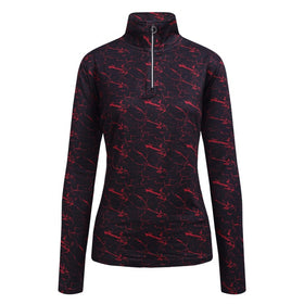 JRB Women's Golf - 1/4 Zipped Roll Neck