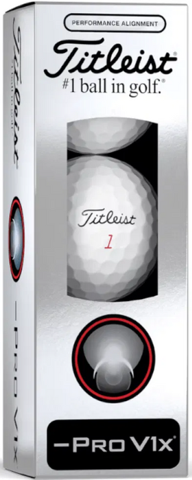 Titleist Pro V1x Left Dash Ball (Sleeve)