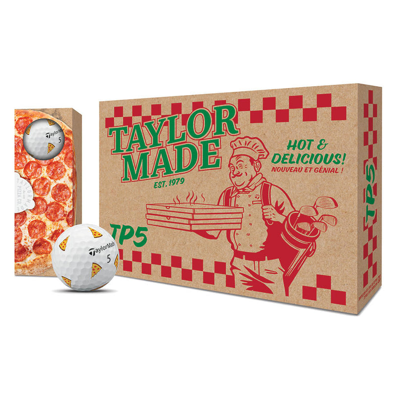 Tayylormade TP5 pix Pizza Party Golf Balls