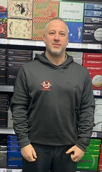 Simon 'Kneehigh' TattonFour Ashes StoreSi has 23 years in golf retail. He  will go above and beyond to make sure all of ourcustomers are looked after and have a great experience at Midlands Golf.