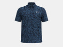 UA T2G Printed Polo - Midnight Navy-1