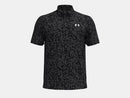 UA T2G Printed Polo - Black Castlerock-2