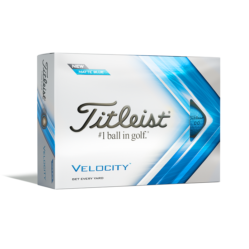 Titleist 2022 Velocity Balls (dzn) Blue