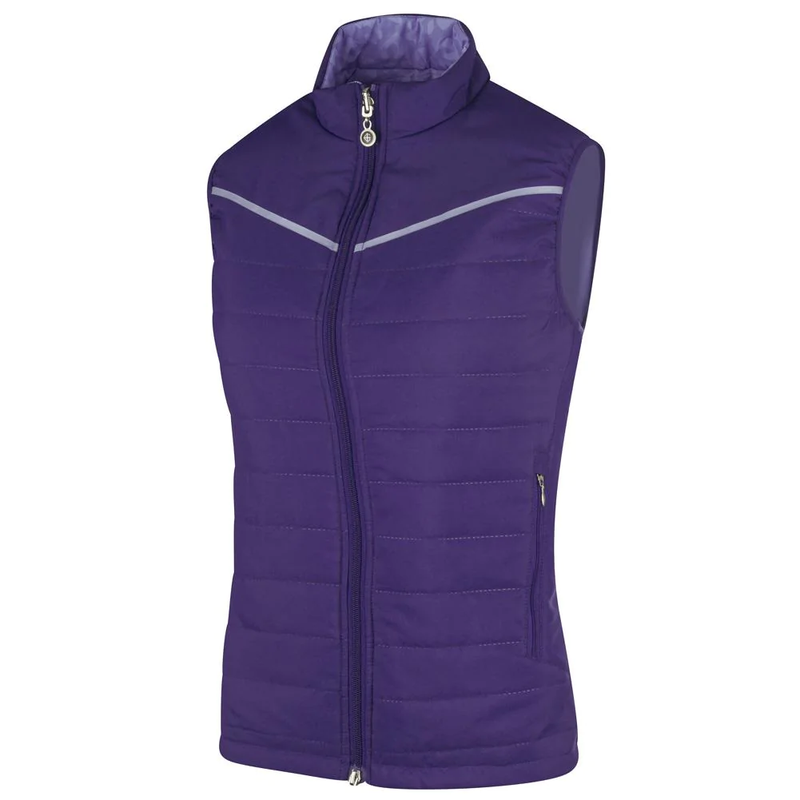 Island Green Ladies Reversible Padded Gilet